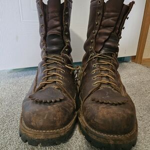 Wesco Brown Leather Men's Boots Size 14E